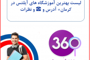 لیست آموزشگاه های آیلتس در کرمان با آدرس و تلفن ☎️ و نظرات