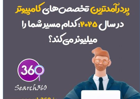 پردرآمدترین تخصص‌های کامپیوتر در سال ۲۰۲۵: کدام مسیر شما را میلیونر می‌کند؟