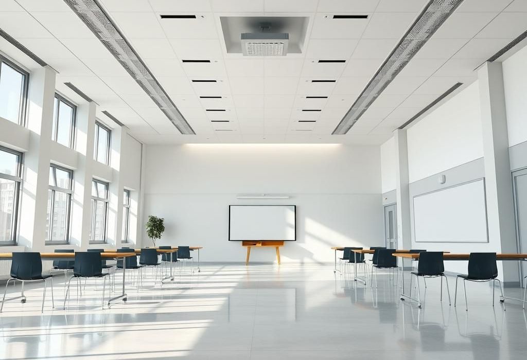 برای تاسیس آموزشگاه حداقل به چقدر فضا نیاز داریم ؟