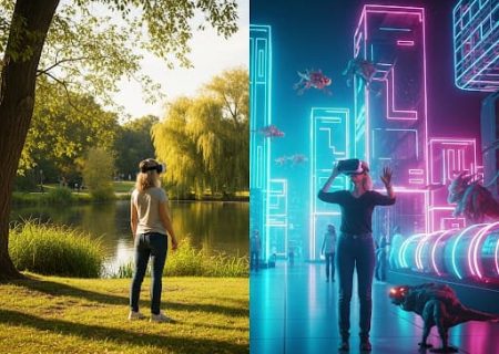 واقعیت مجازی (VR) و واقعیت افزوده (AR): مرز بین دنیای واقعی و دیجیتال کجاست؟