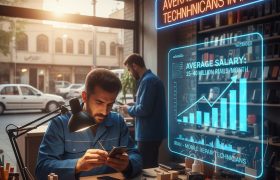 میانگین حقوق تکنسین های تعمیرات موبایل در ایران چقدر است